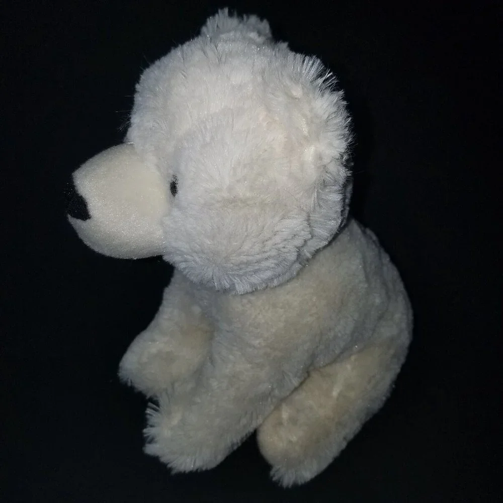 Fiesta White Polar Bear Plush 8